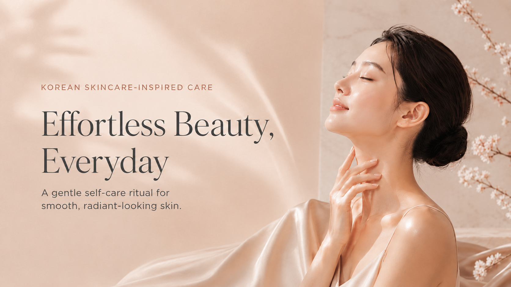 Korean skincare-inspired care